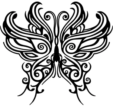 Tribal mask vinil autocolante decorativo - TenStickers