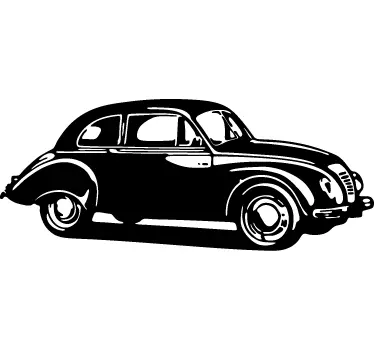 Vinil autocolante carro vintage - TenStickers