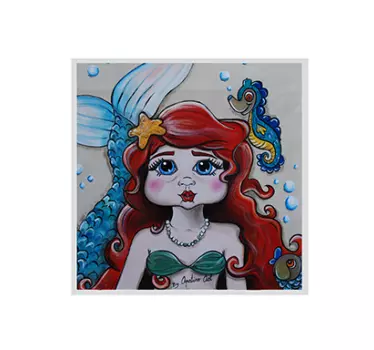 Vinil autocolante pequena sereia - TenStickers