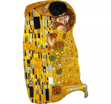 Vinil decorativo beijo Klimt - TenStickers