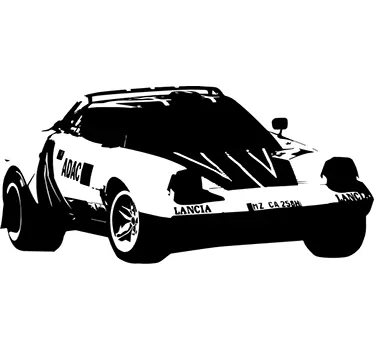 Vinil decorativo carro desportivo - TenStickers