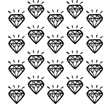 Vinil decorativo com diamantes rosa - TenStickers
