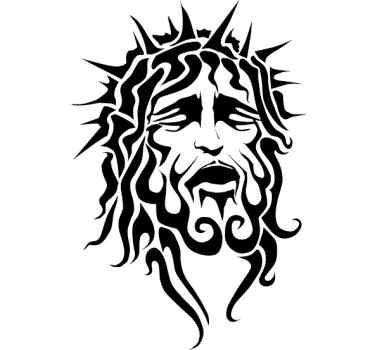 Vinil decorativo de religião Jesus Cristo - TenStickers