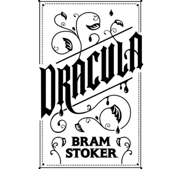 Vinil decorativo Drácula - TenStickers