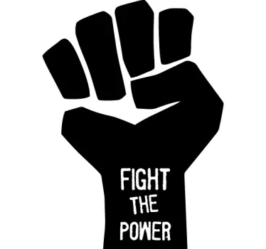 Vinil decorativo fight the power - TenStickers
