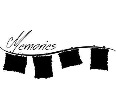 Vinil decorativo fotos memories - TenStickers