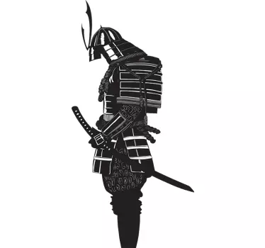 Vinil decorativo Guerreiro Samurai - TenStickers