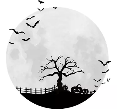 Vinil decorativo halloween lua do terror - TenStickers