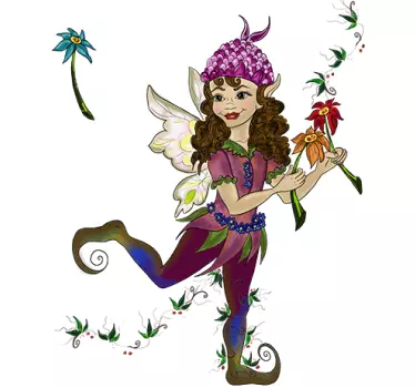 Vinil decorativo infantil duende - TenStickers