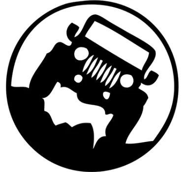 Vinil decorativo Jeep - TenStickers