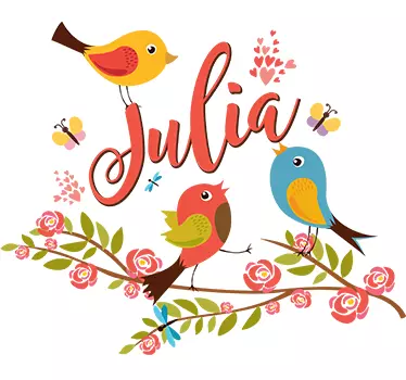 Vinil decorativo personalizado da Primavera - TenStickers