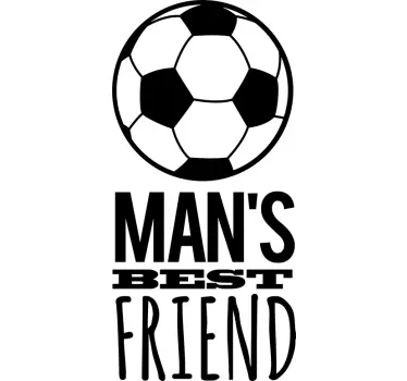 Vinil o melhor amigo do homem - TenStickers