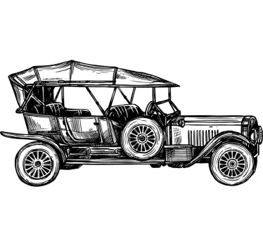 Vinil para carros Ford 1908 - TenStickers