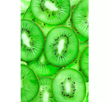Autocolantes de comida Kiwi - TenStickers