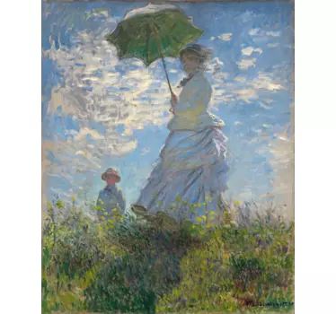 Vinil parede Claude Monet - TenStickers