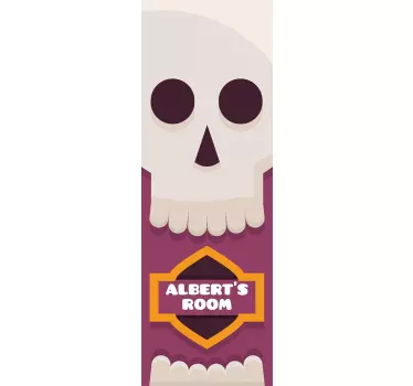 Vinil personalizável para porta - TenStickers