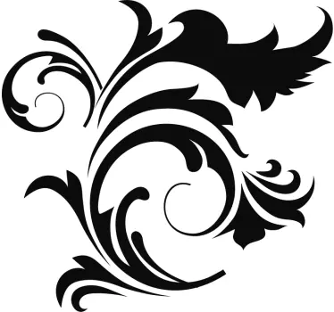 Vinilo autocolante planta ornamental - TenStickers