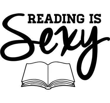 Vinis para leitores reading is sexy - TenStickers