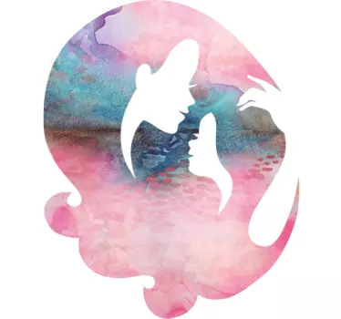 Vinis para mães acuarela - TenStickers