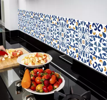 Vinil decorativo azulejo tipico português - TenStickers