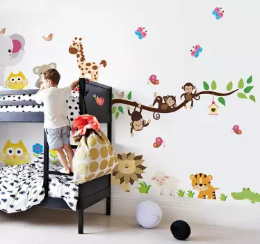 Autocolante infantil A Selva - TenStickers