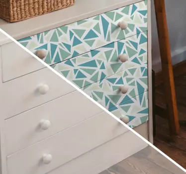 Autocolantes decorativos de estampados Mosaico Retro - TenStickers