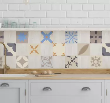 Adesivo para azulejo de cozinha - TenStickers