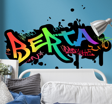Autocolantes personalizáveis grafiti personalizado - TenStickers
