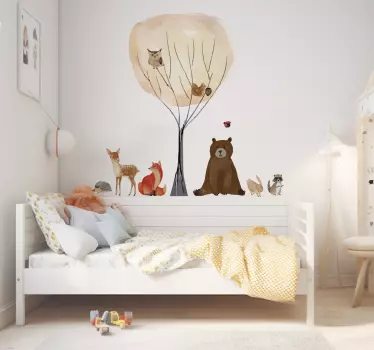 Vinil com animais selvagens Animais - TenStickers