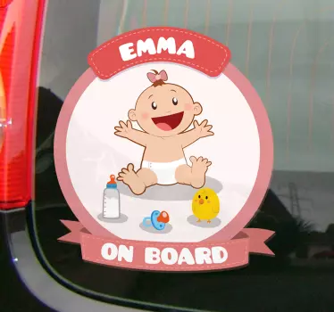 Autocolante personalizado para  carro - TenStickers