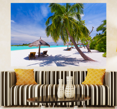 Autocolante decorativo paraíso - TenStickers