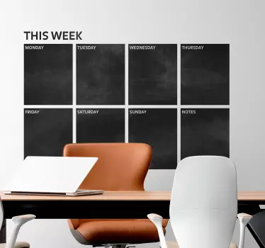 Adesivo ardósia da semana - TenStickers