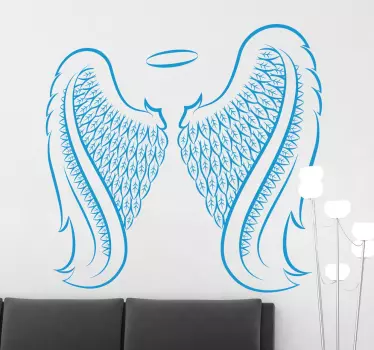 Adesivo asas de anjo - TenStickers