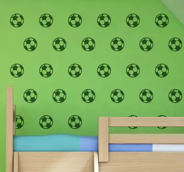 Adesivo bolas de futebol - TenStickers