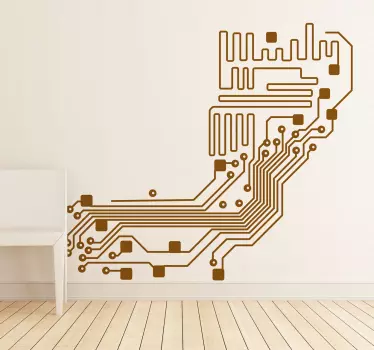 Adesivo de circuito eletrónico - TenStickers