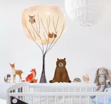 Vinil com animais selvagens Animais - TenStickers
