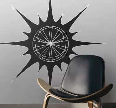 Adesivo de sol iluminante - TenStickers
