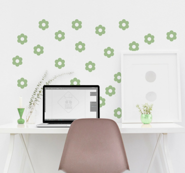 Adesivo desenho flor - TenStickers