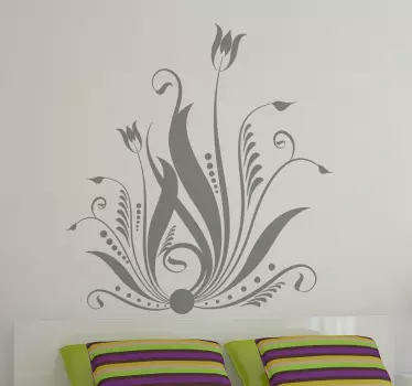 Adesivo abstracto para decorar - TenStickers