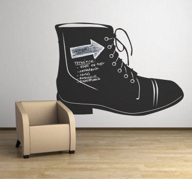 Autocolante animal bota preta classica - TenStickers