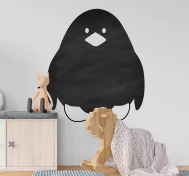 Adesivo infantil ardósia pinguim - TenStickers