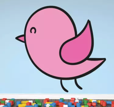 Adesivo infantil ilustração pássaros - TenStickers