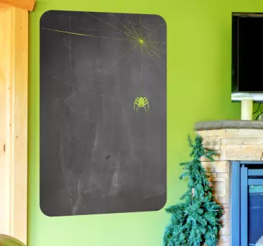 Adesivo lousa teia de aranha - TenStickers