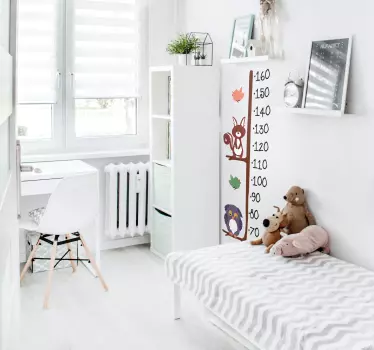 Autocolante decorativo coruja e coelho fofos - TenStickers