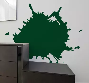 Adesivo silhueta splat - TenStickers