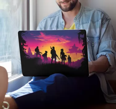 Autocolante de videojogos adesivo de laptop de personagens de bat - TenStickers