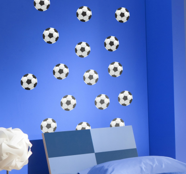 Autocolante bolas de futebol - TenStickers