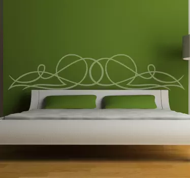 Autocolantes quarto de dormir Linha Ornamental - TenStickers