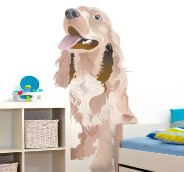 Autocolante de animais de estimação cocker - TenStickers