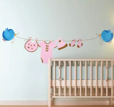 Autocolante de parede estendal infantil - TenStickers